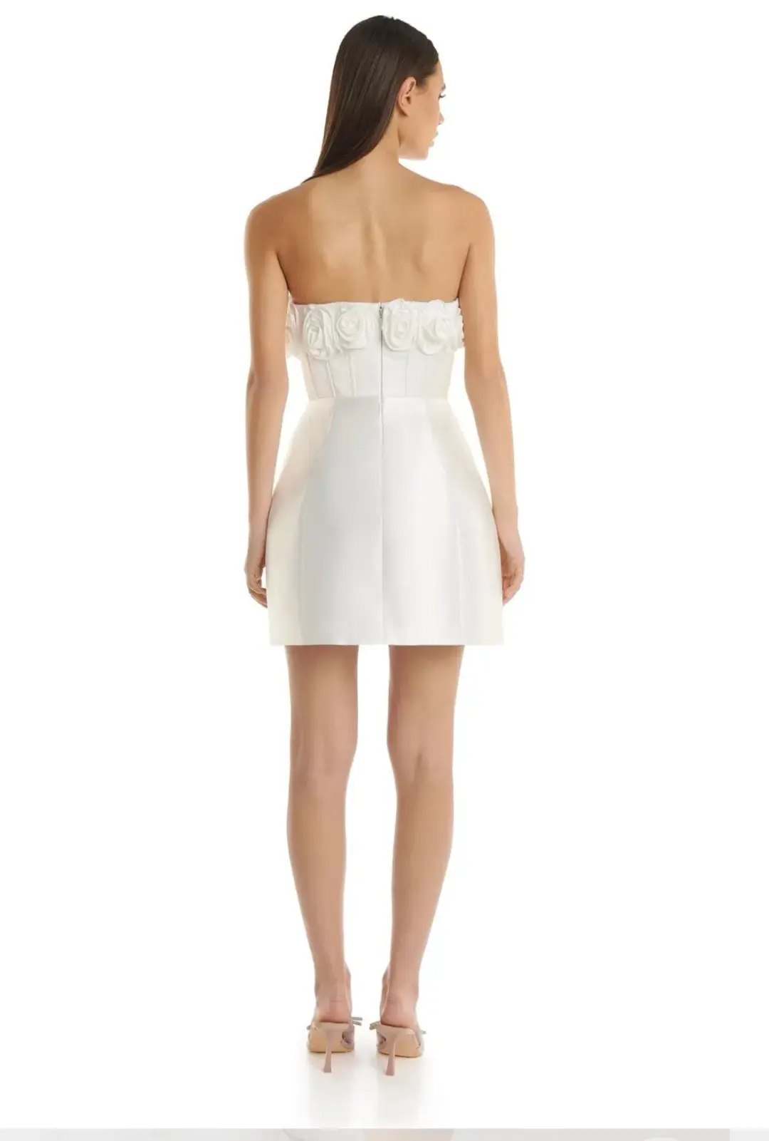 Eliya the Label Tehanni Dress in White Size S/Au 8 for rent on The Volte - main image