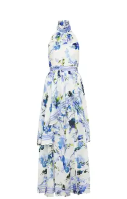 Aje Sienna Maxi Dress Lavenders of Provence Size 10 for rent on The Volte - image 3