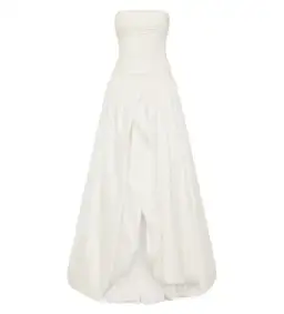 Aje Violette Bubble Hem Maxi Dress Ivory Size AU 12 for rent on The Volte - image 4