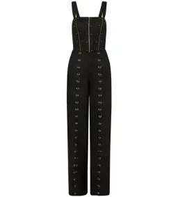 Sass & Bide Abstract After Dark Jumpsuit Black Size AU 10 for rent on The Volte - image 4