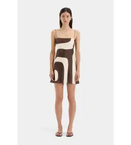 Sir the Label Freddie Slip Dress in Poster Print Size 2 / AU 10 for rent on The Volte - image 1