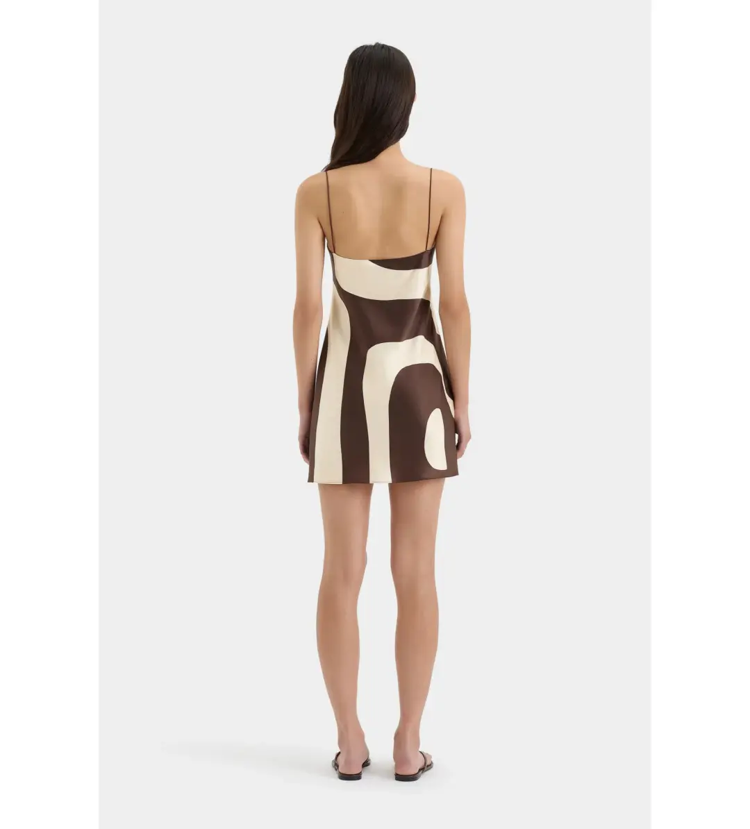 Sir the Label Freddie Slip Dress in Poster Print Size 2 / AU 10 for rent on The Volte - main image