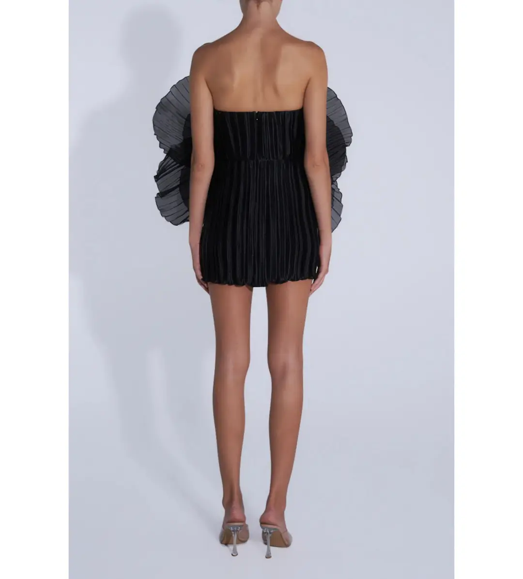 L’Idee Fleur Mini Dress Noir Size AU 6 for rent on The Volte - main image