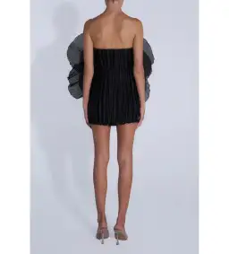 L’Idee Fleur Mini Dress Noir Size AU 6 for rent on The Volte - image 2