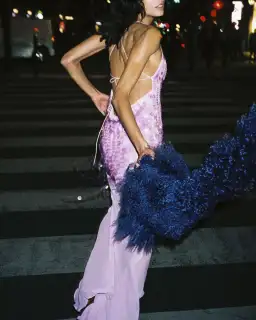 Rat & Boa Hydra Dress Sherbert Pink Size Small for rent on The Volte - image 2