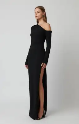 Effie Kats Cayley Gown Black Size S / AU 8 for rent on The Volte - image 4