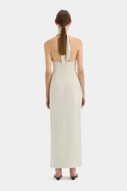 Sir the Label Affogato Halter Dress Ecru Size 12 for rent on The Volte - image 2