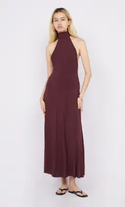 Bec & Bridge Cassian Racer Dress Deep Plum Size 10 for rent on The Volte - image 5