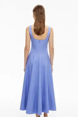 Witchery Seam Detail Midi Dress Violet Size S / AU 8 for rent on The Volte - image 2