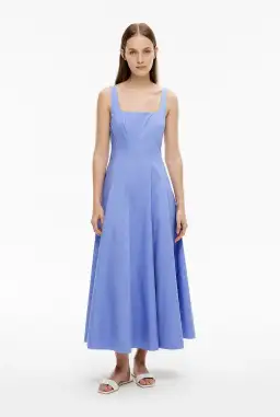 Witchery Seam Detail Midi Dress Violet Size S / AU 8 for rent on The Volte - image 1