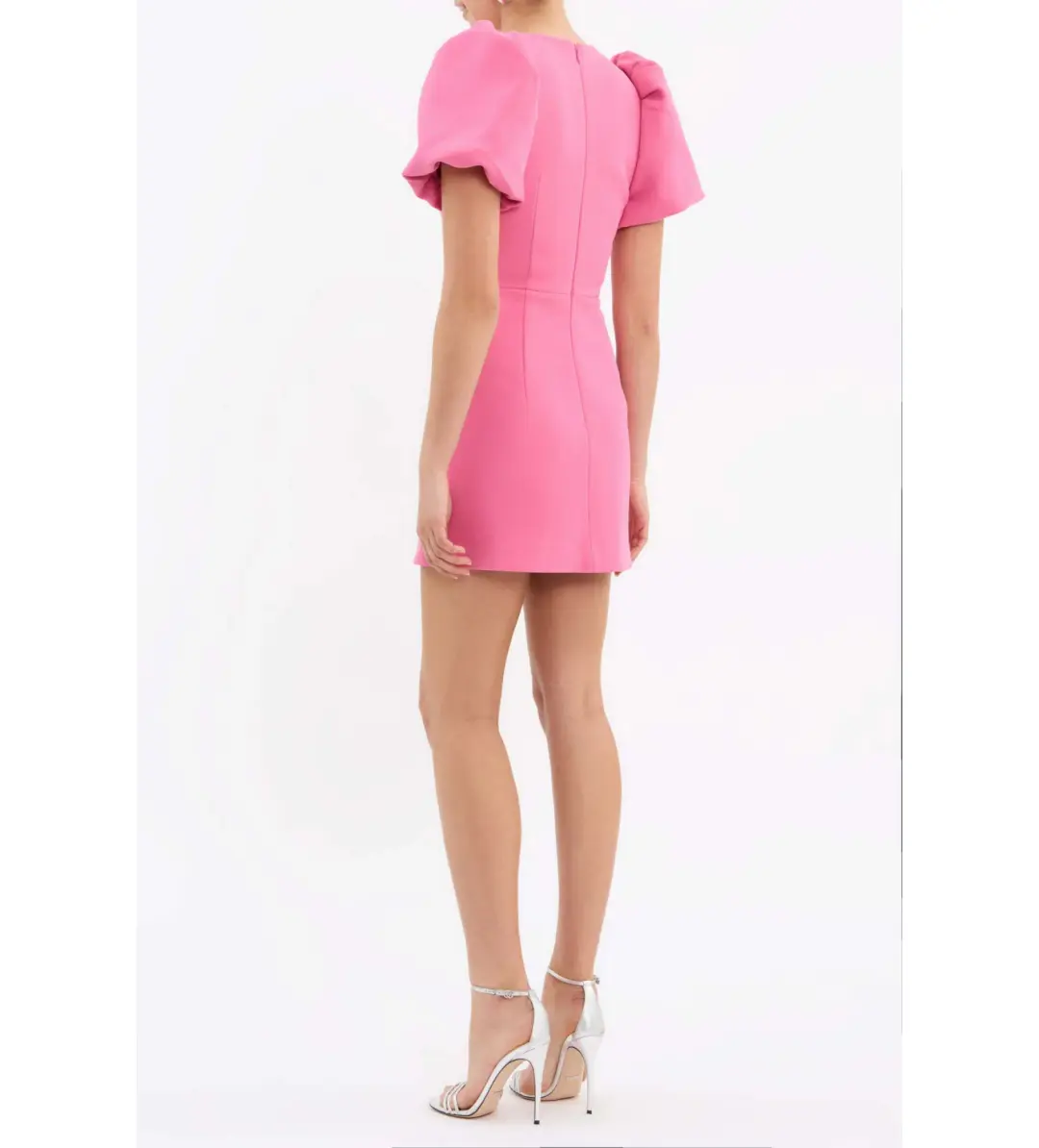 Rebecca Vallance Aubree Flower Mini Dress Pink Size 8/S for rent on The Volte - main image