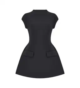 Odd Muse Ultimate Cap Sleeve Dress Black Size S / AU 8 for rent on The Volte - image 6