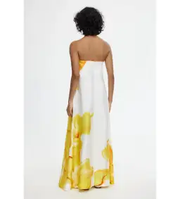 Acler Hopton Dress in Ivory Calla Lily Size AU 8 for rent on The Volte - image 3