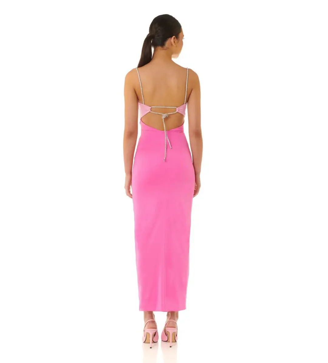 Eliya the Label Zora Dress in Pink Size XL / AU 14 for rent on The Volte - main image