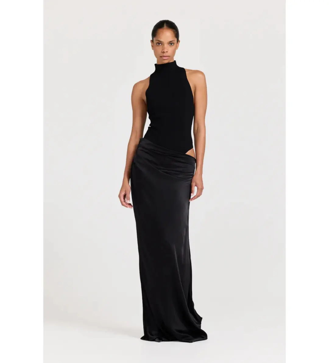 Henne Soraia Dress Black Size AU 8 for rent on The Volte - main image