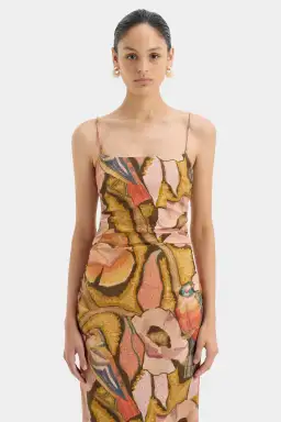 Sir Talulah Column Dress in Sanderling Floral Size 3 (AU 12) for rent on The Volte - image 2