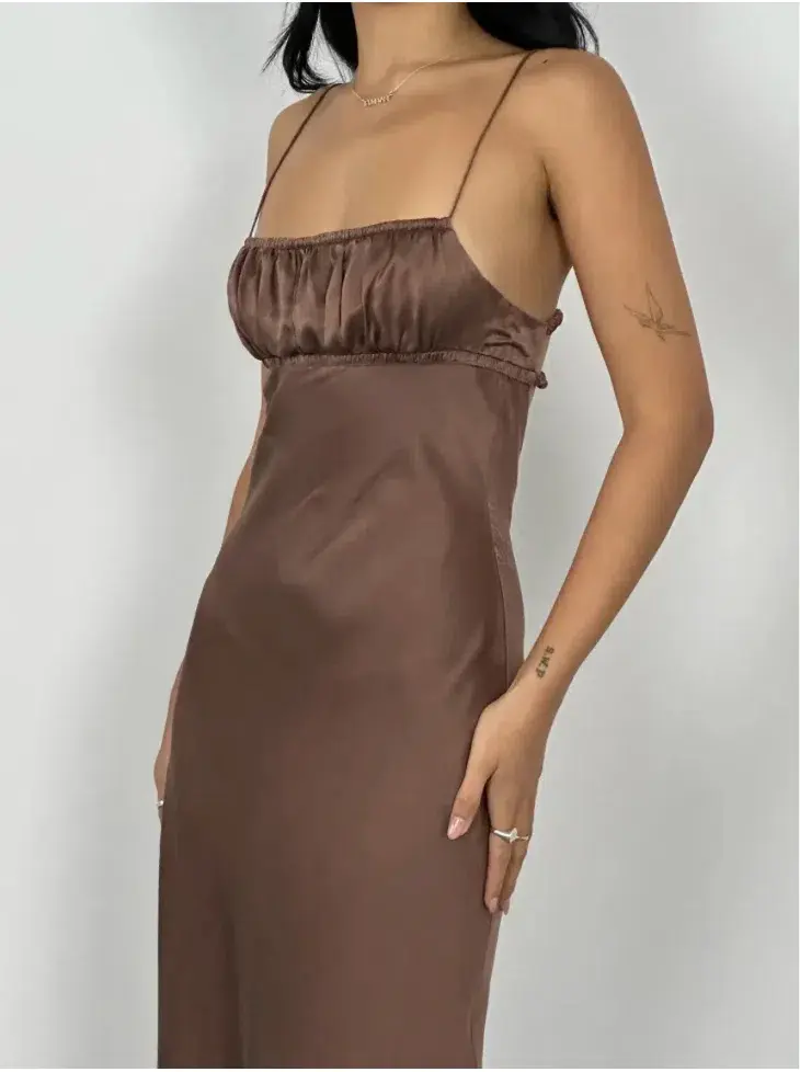 Bec & Bridge Amber Maxi Dress Brown Size 6 - Image 5