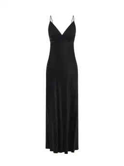 Kivari Bianca Slip Dress Black Size 4 for rent on The Volte - image 4