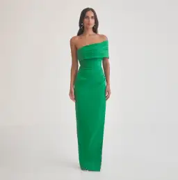 Sheike Giselle Gown Jade Green Size 10 for rent on The Volte - image 2