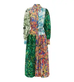 Alemais Sunburst Shirtdress Multi Size 12 for rent on The Volte - image 1