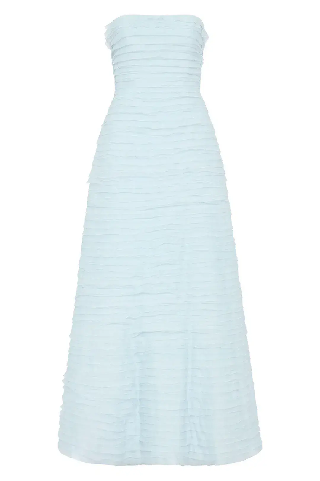 Aje Soundscape Maxi Dress Sea Breeze Size Au 6 for rent on The Volte - main image