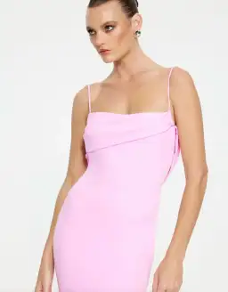 Effie Kats Havilland Gown Taffy Pink XS/Au 6 for rent on The Volte - image 2