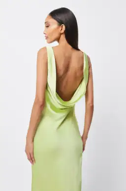 Mossman Nuance Maxi Dress Green Size 8 for rent on The Volte - image 3