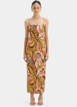 Sir the Label Talulah Column Dress Sanderling Floral Size 10 for rent on The Volte - image 1