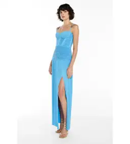 Manning Cartell Double Time Pleat Dress Cerulean Blue Size AU 10 for rent on The Volte - image 5