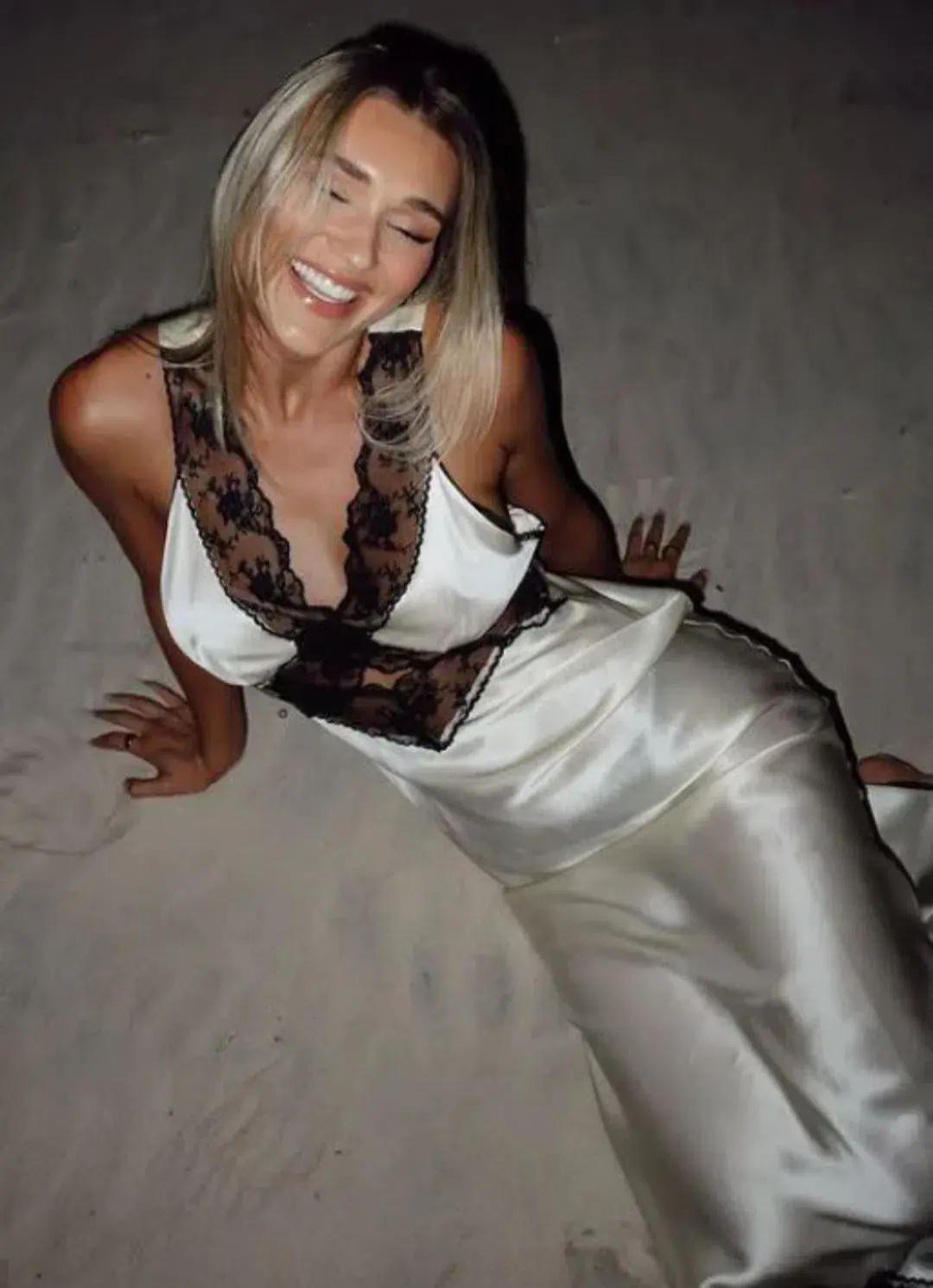 Sir The Label Aries Gown in Lemon Cream Size 3 / AU 12 for rent on The Volte - main image