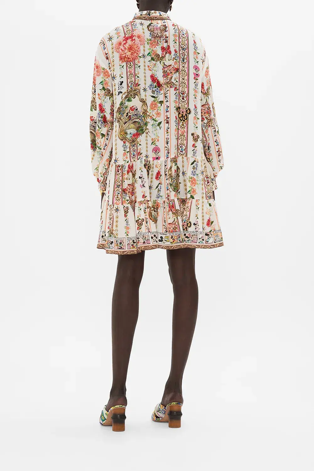 Camilla Tiered Shirt Minnie Dress Minnie Magic Forever Size L / AU 14 for rent on The Volte - main image