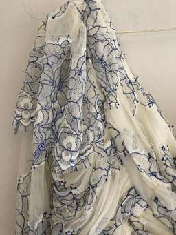 Alice McCall isn’t she lovely cream and cobalt size 12 dress