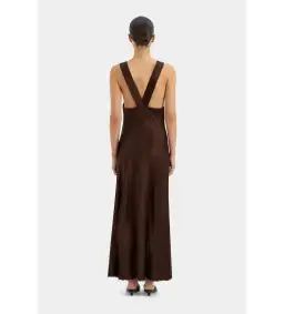 Sir The Label Aries Gown Brown Size 1 / AU 8 for rent on The Volte - image 2