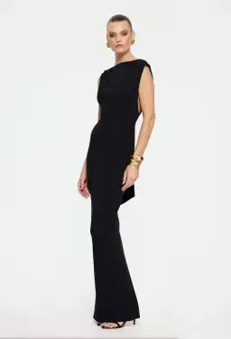 Effie Kats Audrey Gown Black Size XS / AU 6 for rent on The Volte - image 2