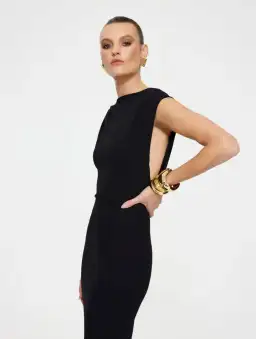 Effie Kats Audrey Gown Black Size XS / AU 6 for rent on The Volte - image 4