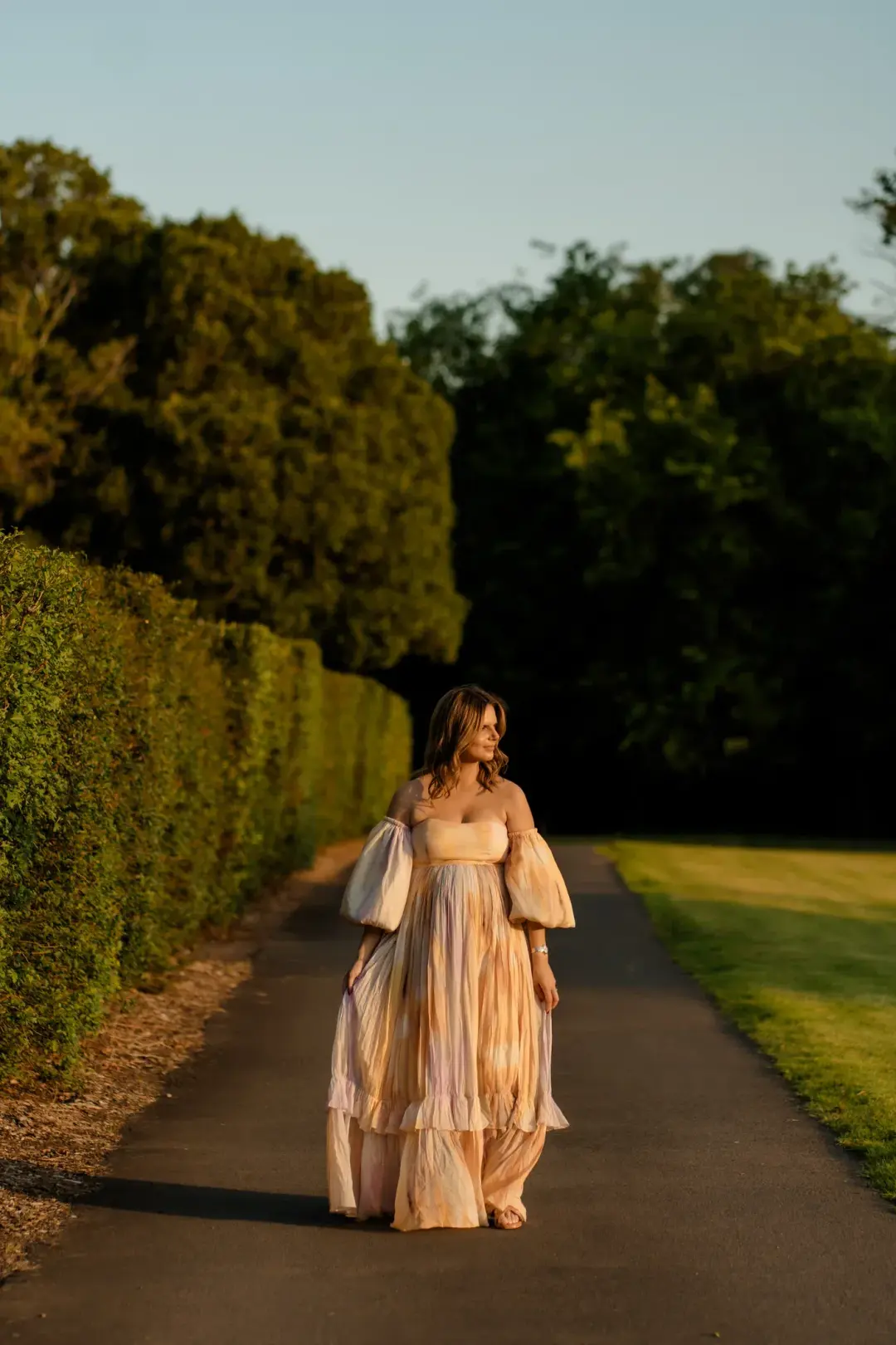 Rooh Collective Poppy Rainbow Maxi Dress Multi Size AU 12 for rent on The Volte - main image