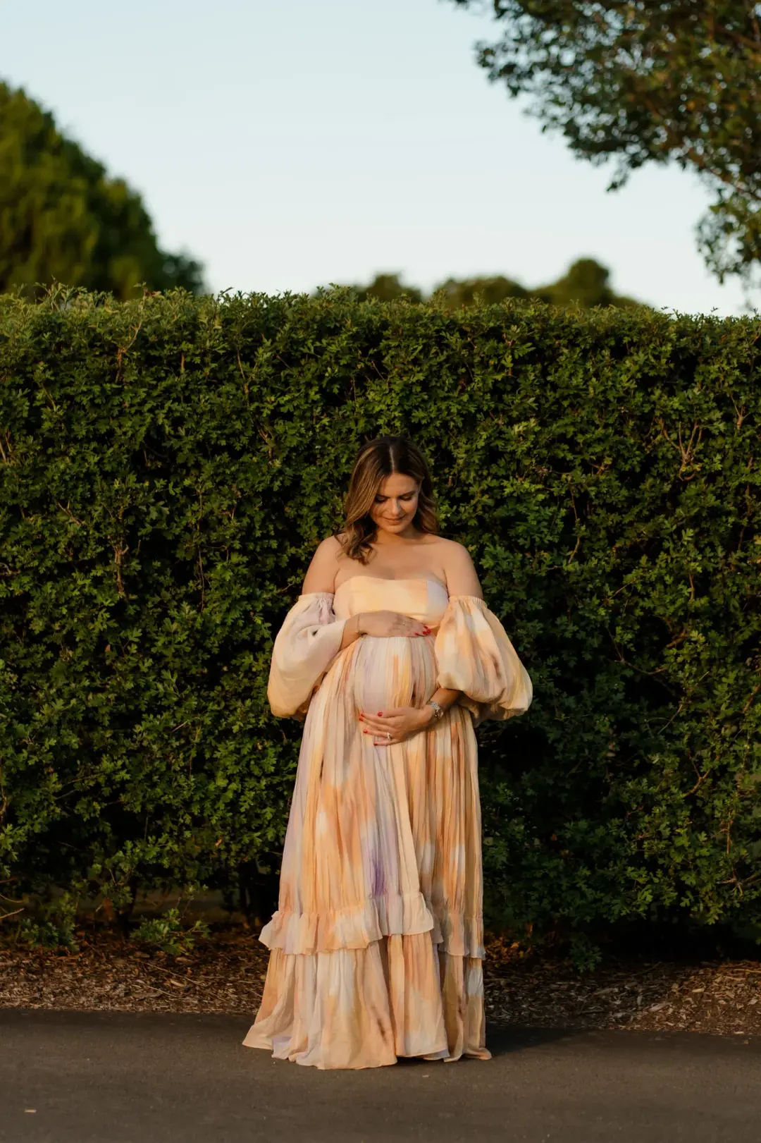 Rooh Collective Poppy Rainbow Maxi Dress Multi Size AU 12 for rent on The Volte - main image