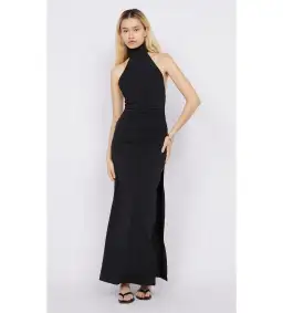 Bec & Bridge Larsen Racer Midi Dress Black Size XS / AU 6 for rent on The Volte - image 1