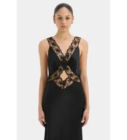 Sir The Label Aries Cut Out Gown in Black Size 1 / AU 8 for rent on The Volte - image 2