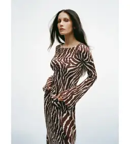 Realisation Par The Gia Dress in Animal Print Size Small / AU 8 for rent on The Volte - image 2