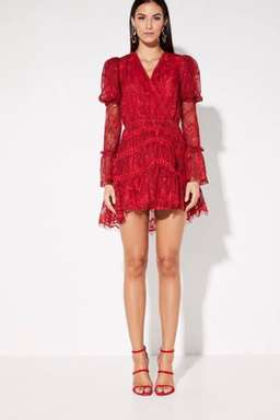 You So Vein Mossman Minni Dress for rent on The Volte - image 1