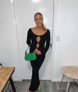 Sir the Label Petit Palace Midi Dress Black Size 1 / AU 8 for rent on The Volte - image 3