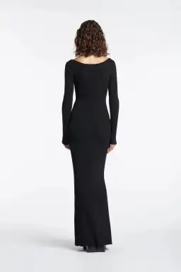 Sir the Label Petit Palace Midi Dress Black Size 1 / AU 8 for rent on The Volte - image 2