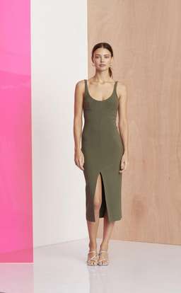 Bec and Bridge Amelie Cup Midi Sage XS