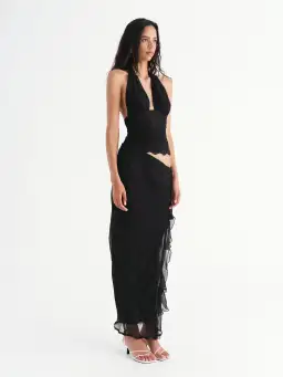 Benni Penelope Maxi Dress Black Size 8 for rent on The Volte - image 2