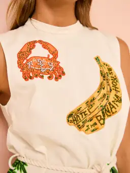 Alemais Samaki Midi Dress Multi Size 14 for rent on The Volte - image 4