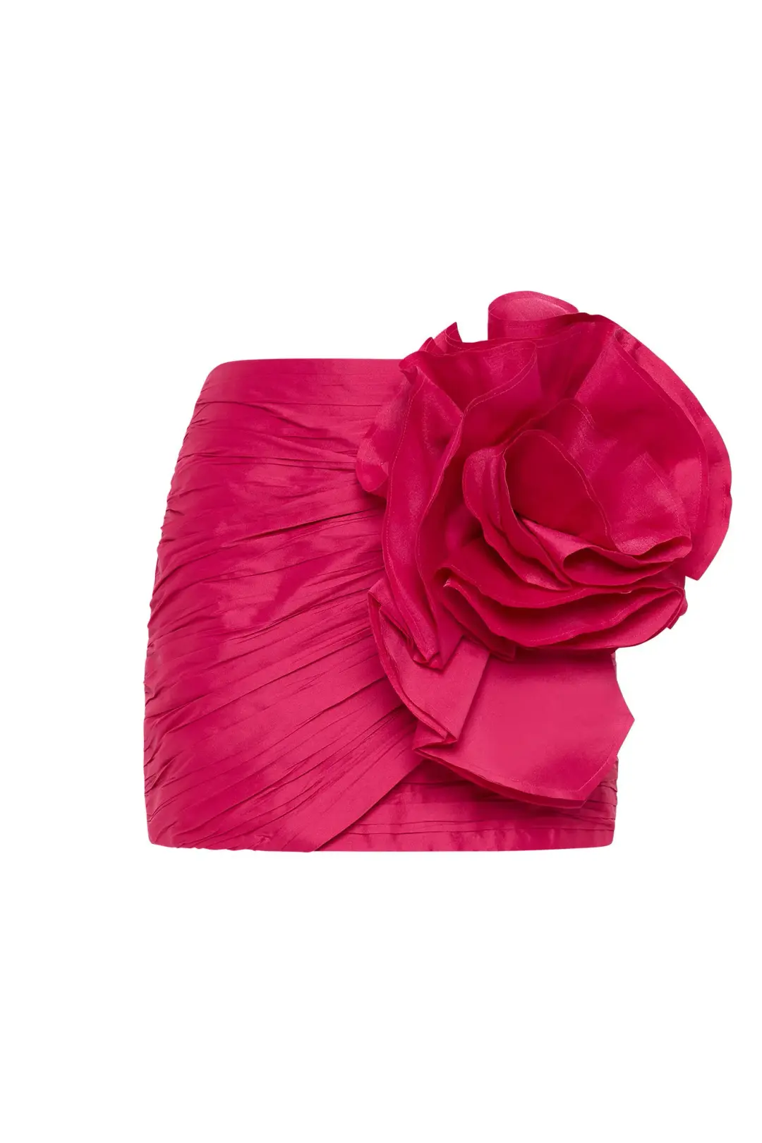 Aje Potion Spiral Top And Mini Skirt Set Rich Magenta Size 8 for rent on The Volte - main image