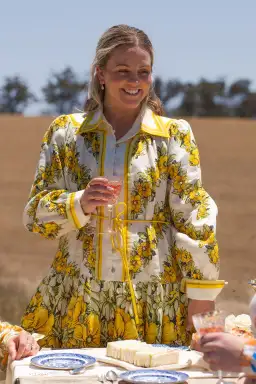 Alemais Gisela Mini Shirt Dress Floral Size 16 for rent on The Volte - image 1