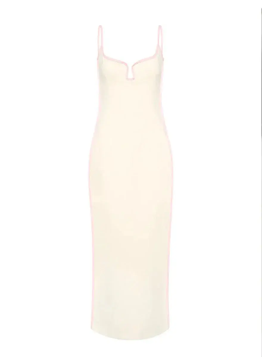 Paris Georgia Marlo Dress Cream /Bubblegum Pink Size S/Au 6 for rent on The Volte - main image