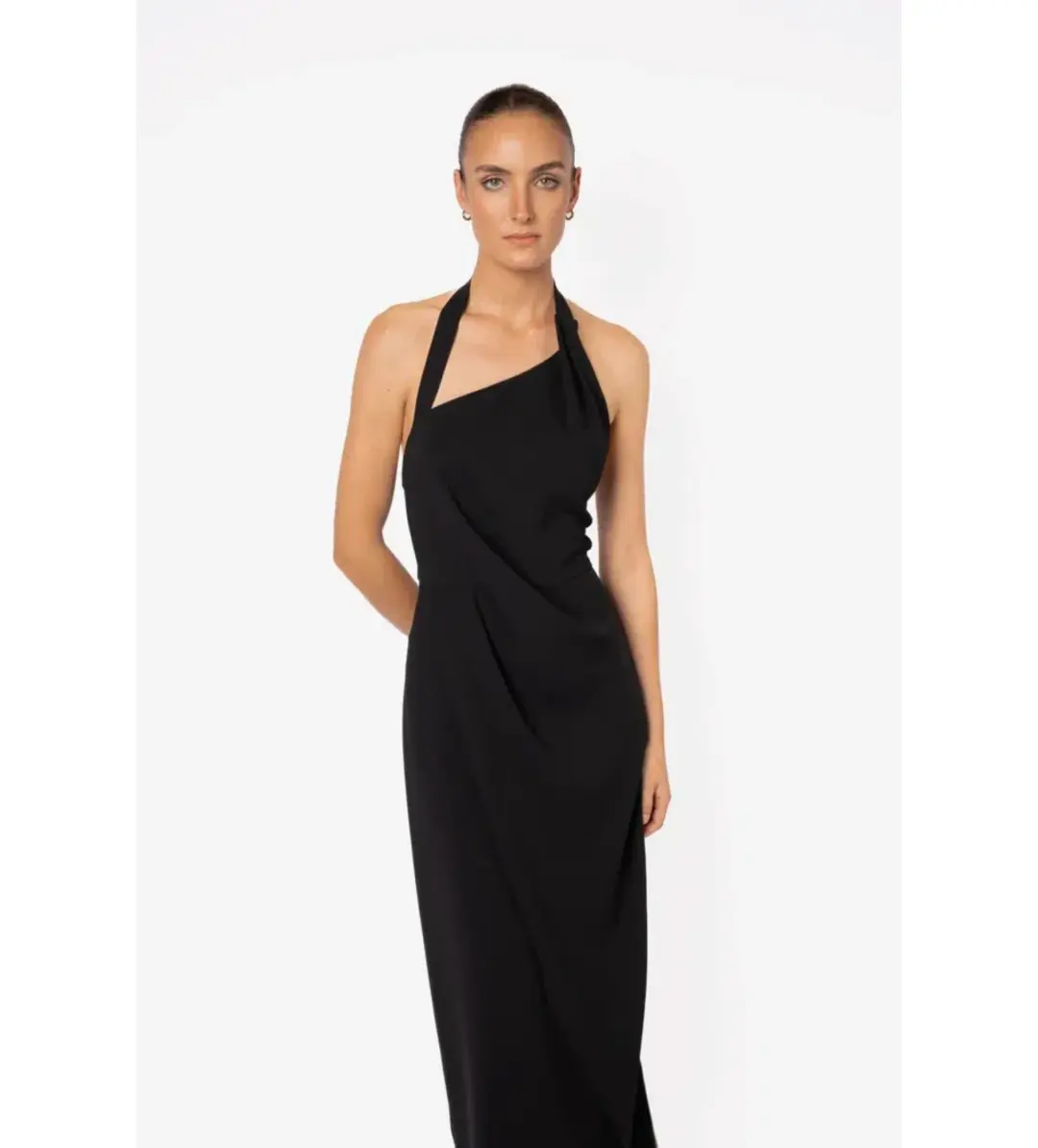 One Fell Swoop Isle Dress Black Size AU 8 for rent on The Volte - main image